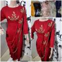 designer kurti with dupatta thumb 1