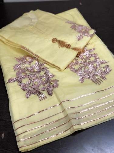 embroidery work kurti