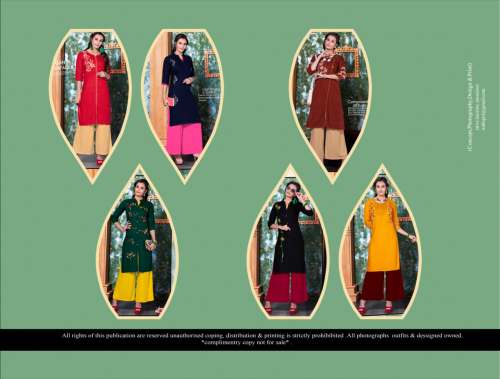 fancy catalog kurti