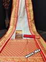Functional Wear Banarasi Silk Saree thumb 3