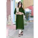 Green Rayon Kurti