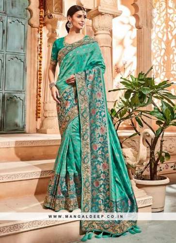 Designer Festival Wear Saree by Mangaldeep Store