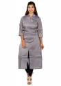 Womens MultiColor Silk Kurti thumb 1