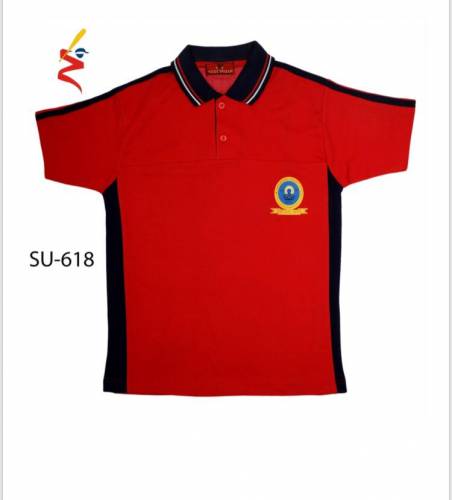 boys round neck uniform t shirt