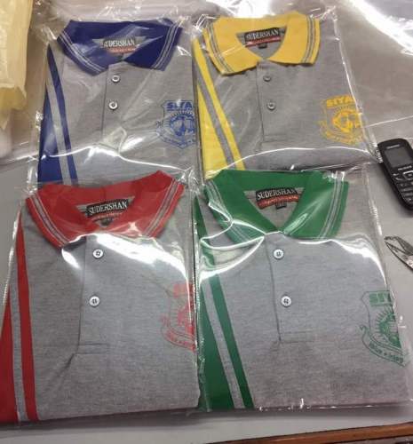 boys uniform t shirt