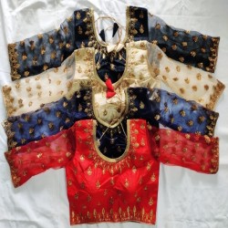 Exclusive silk handwork blouse collection