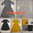 Cotton fabric checks printed kurti thumb 2