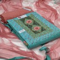 Designer cotton handwork suit thumb 3