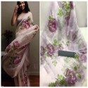 designer exclusive Bollywood organza saree thumb 1