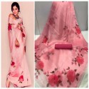 designer exclusive Bollywood organza saree thumb 3