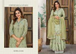 Designer Pashmina suits with sharara -Vol-38