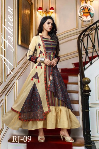 Designer rajavadi long Kurti