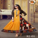 Designer rajavadi long Kurti thumb 7