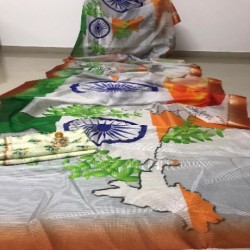 Designer republic day kota doriya fabric saree 