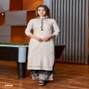 Designer reyon print plaza-kurti thumb 5