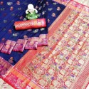 exclusive banarsi silk Saree thumb 1
