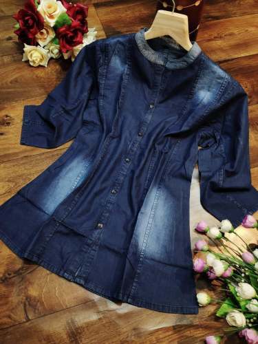 Fancy Denim tops