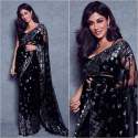Heavy Georgette Saree thumb 2