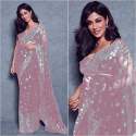Heavy Georgette Saree thumb 3