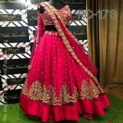 Designer Embroidery work Lehengha collection