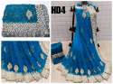 Net Embroidery saree thumb 6