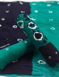 Pure Cotton Bandhani Unstitched Dress