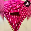 Pure Silk Cotton Bandhani Saree thumb 3