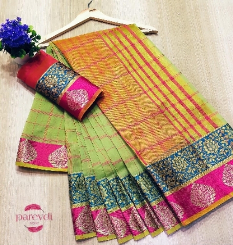 Sarees cotton silk