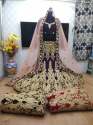 Velvet Wedding lehenga choli  thumb 1