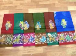 Cotton Printed saree
