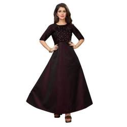Ladies Fancy Long Gown