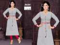 Casual wear Grey Kurti 3434