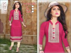 Designer Pink color Kurti 