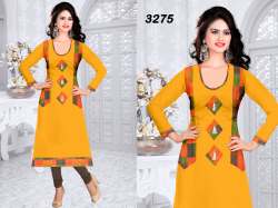 Fancy mustard Kurti 3275 by Vikrant Industries ValouR