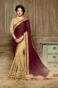 Latest Fancy Half - Half Saree