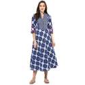  Designer Blue Printed Kurtis