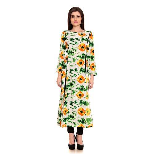 Flower Printed Kurti