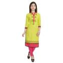 ladies-green-rayon-kurti