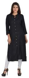 Ladies Plain Cotton Kurti