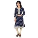 Ladies Printed Rayon Kurti