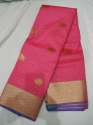 Designer Soft Silk Saree thumb 2