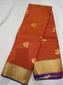 Designer Soft Silk Saree thumb 4