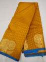 Designer Soft Silk Saree thumb 5