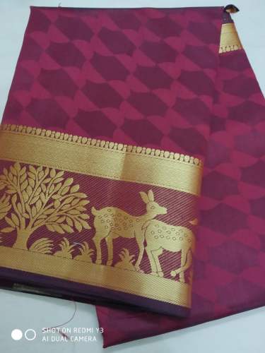 Soft Silk Kanjeepuram Saree by Sahanas Fashionta