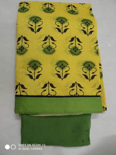 Unstitched  Cotton Dress Material