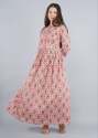 Ladies Anarkali Cotton Kurti