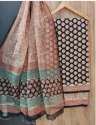 Bagru Hand Block Printed Cotton Dress Material thumb 1