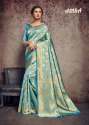 Designer Soft Poly Silk Saree thumb 2