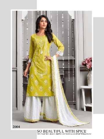 Kiana kurti with pent