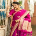 Rutrang Katan silk saree thumb 2